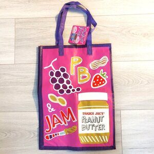 Trader Joe's Comfort Food Reusable Grocery Bag - Two-Sided